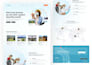 create a modern wordpress website and wordpress landing page